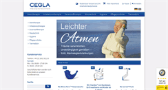 Desktop Screenshot of cegla-shop.com